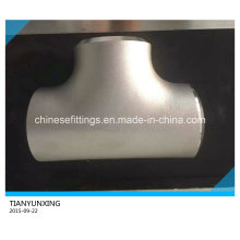 Pipe Fittings Stainless Steel Welded Equal Tee/Straight Tee